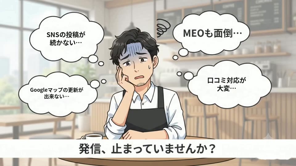 動画のサムネイル：発信、止まっていませんか？