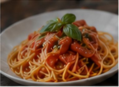 パスタの加工前